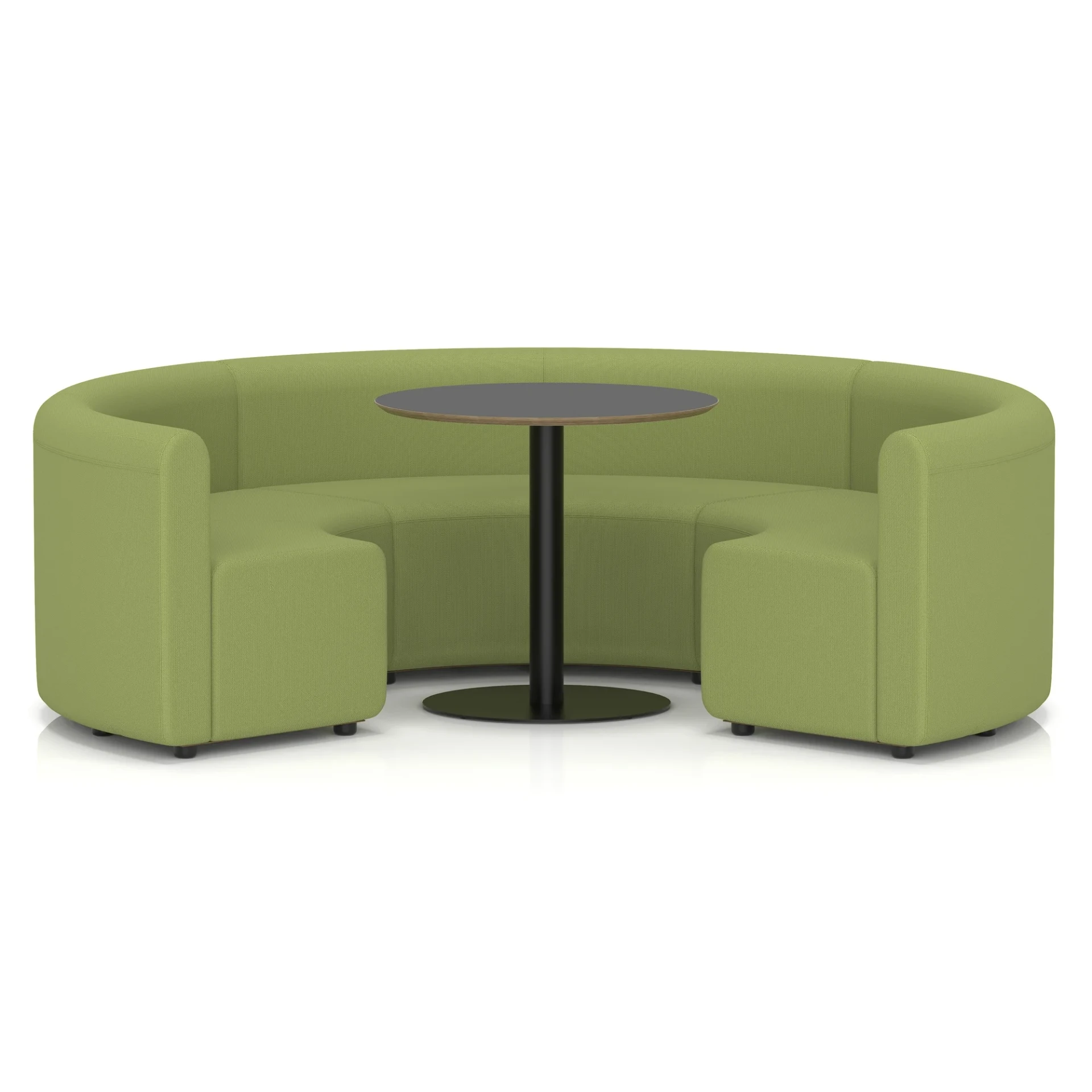Mawsley Circular Booth Modular Office Seating Set