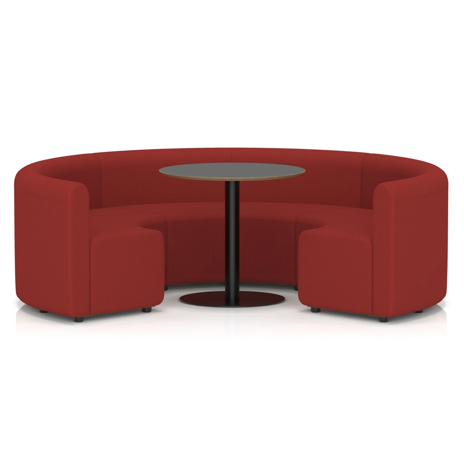 Mawsley Circular Booth Modular Office Seating Set