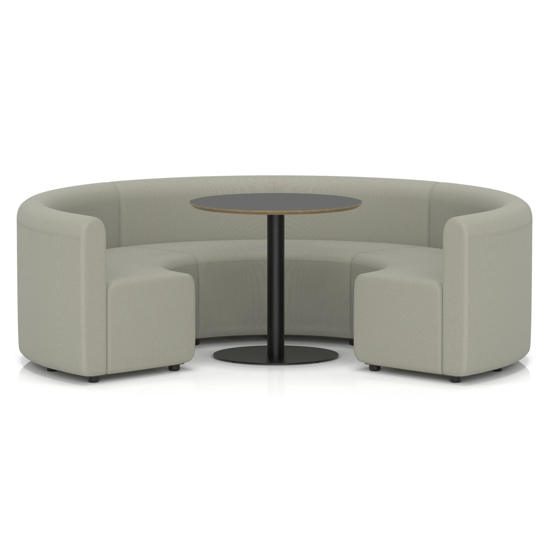 Mawsley Circular Booth Modular Office Seating Set
