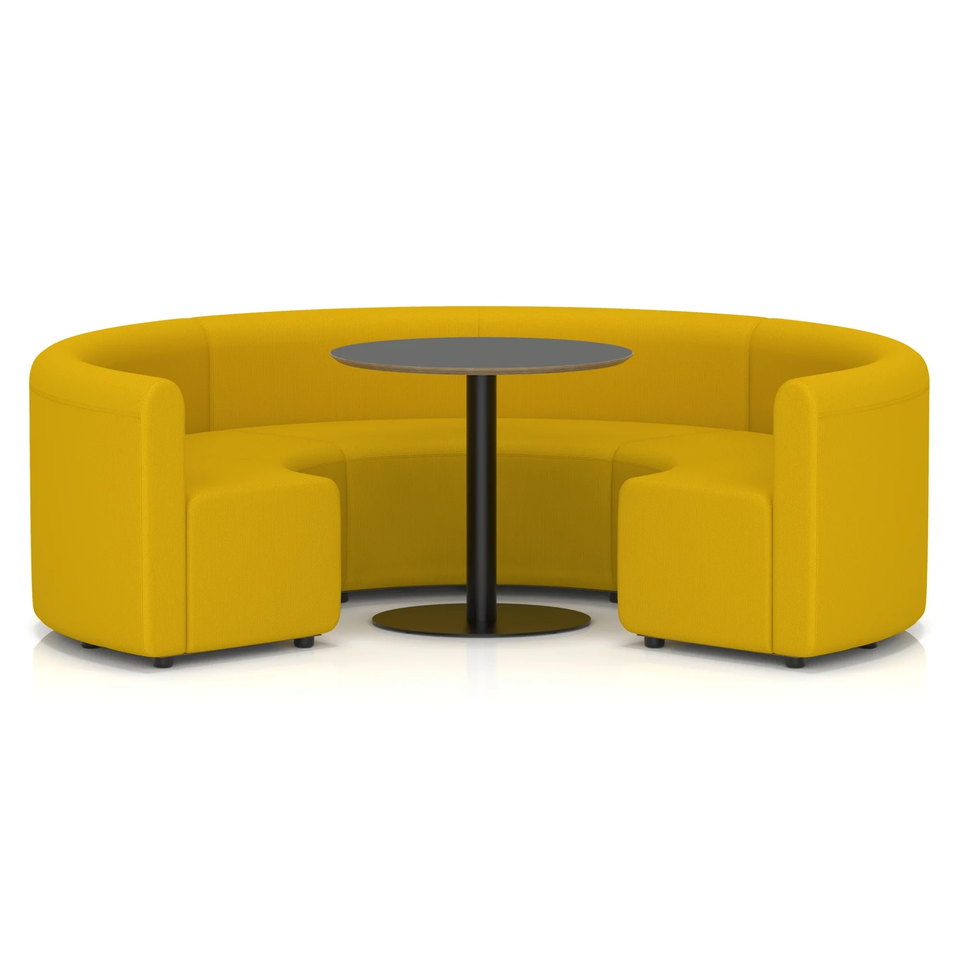 Mawsley Circular Booth Modular Office Seating Set