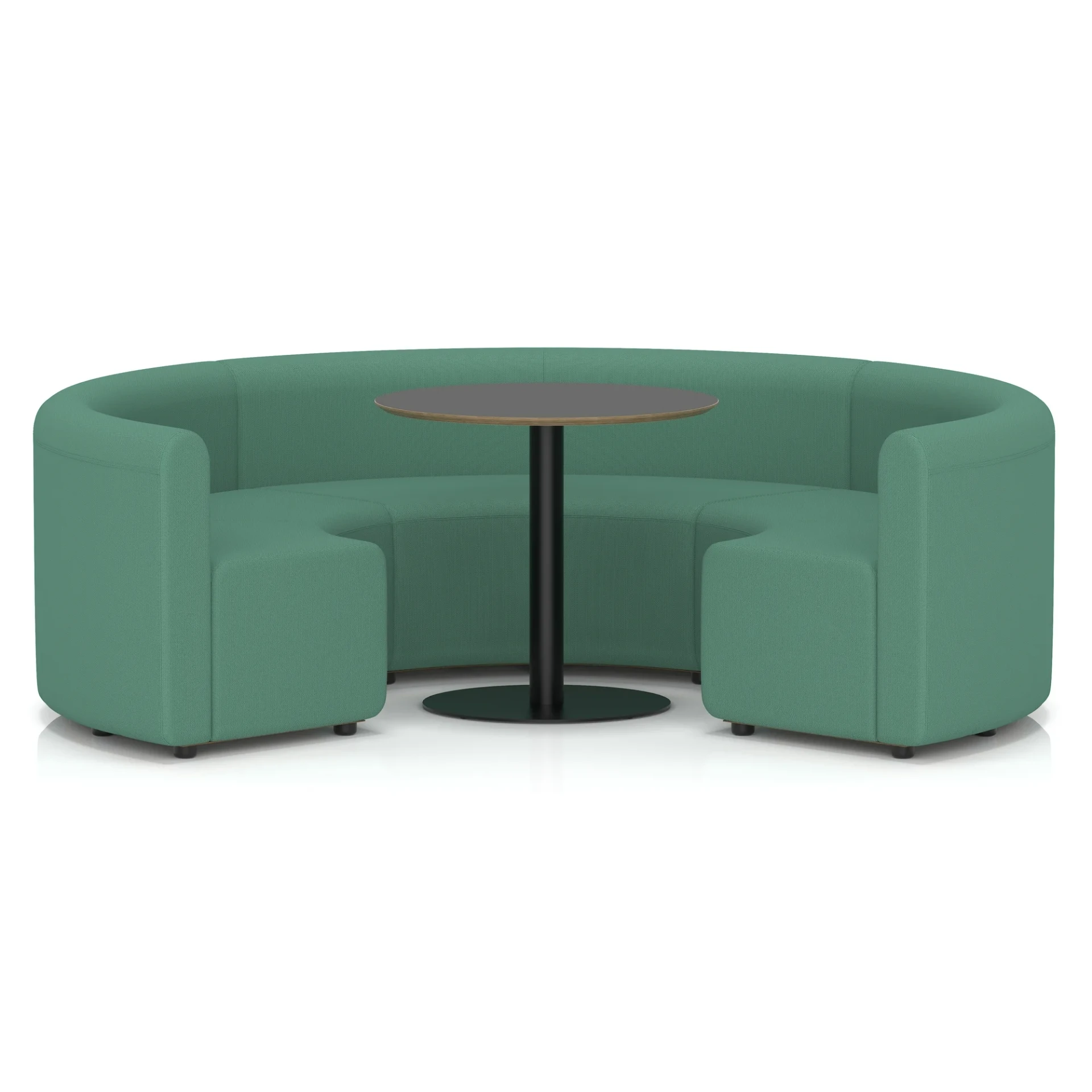 Mawsley Circular Booth Modular Office Seating Set