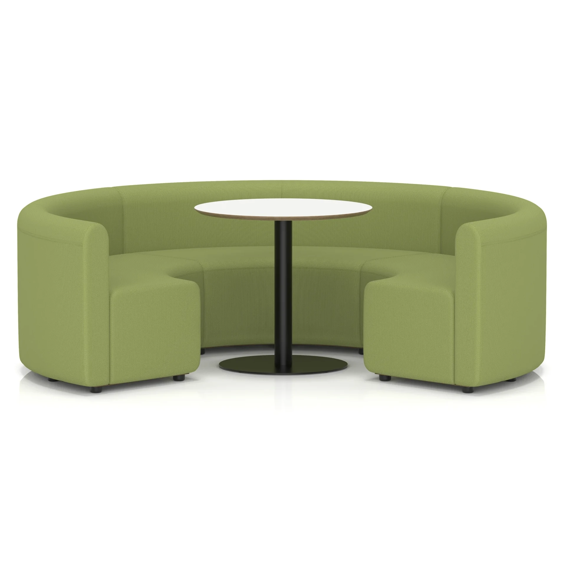 Mawsley Circular Booth Modular Office Seating Set