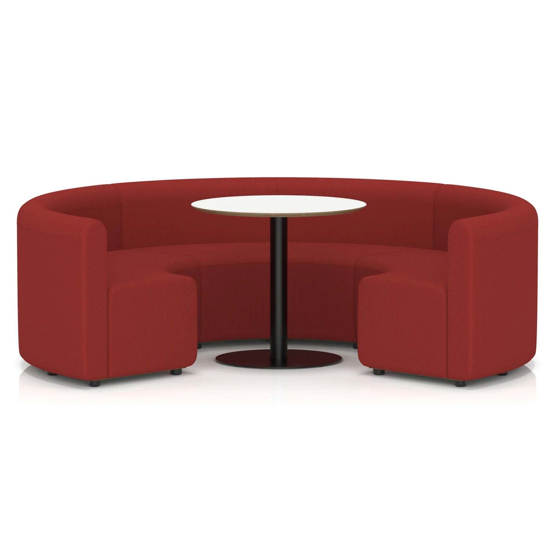 Mawsley Circular Booth Modular Office Seating Set