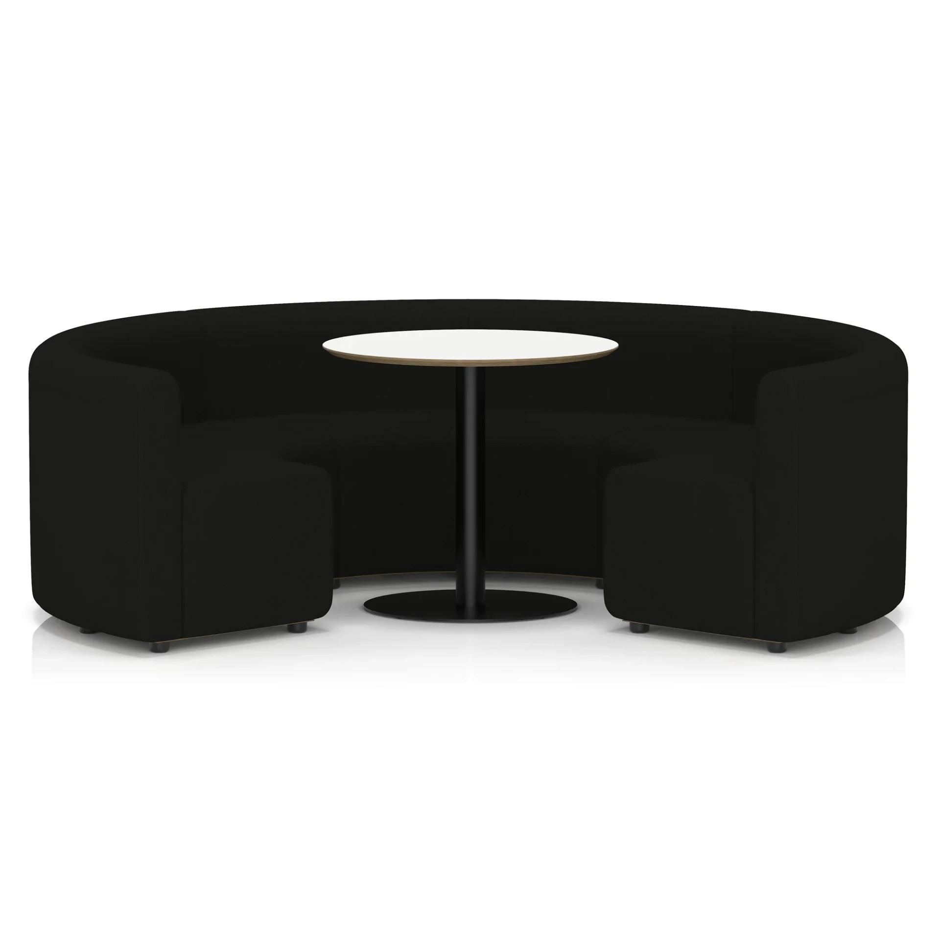Mawsley Circular Booth Modular Office Seating Set