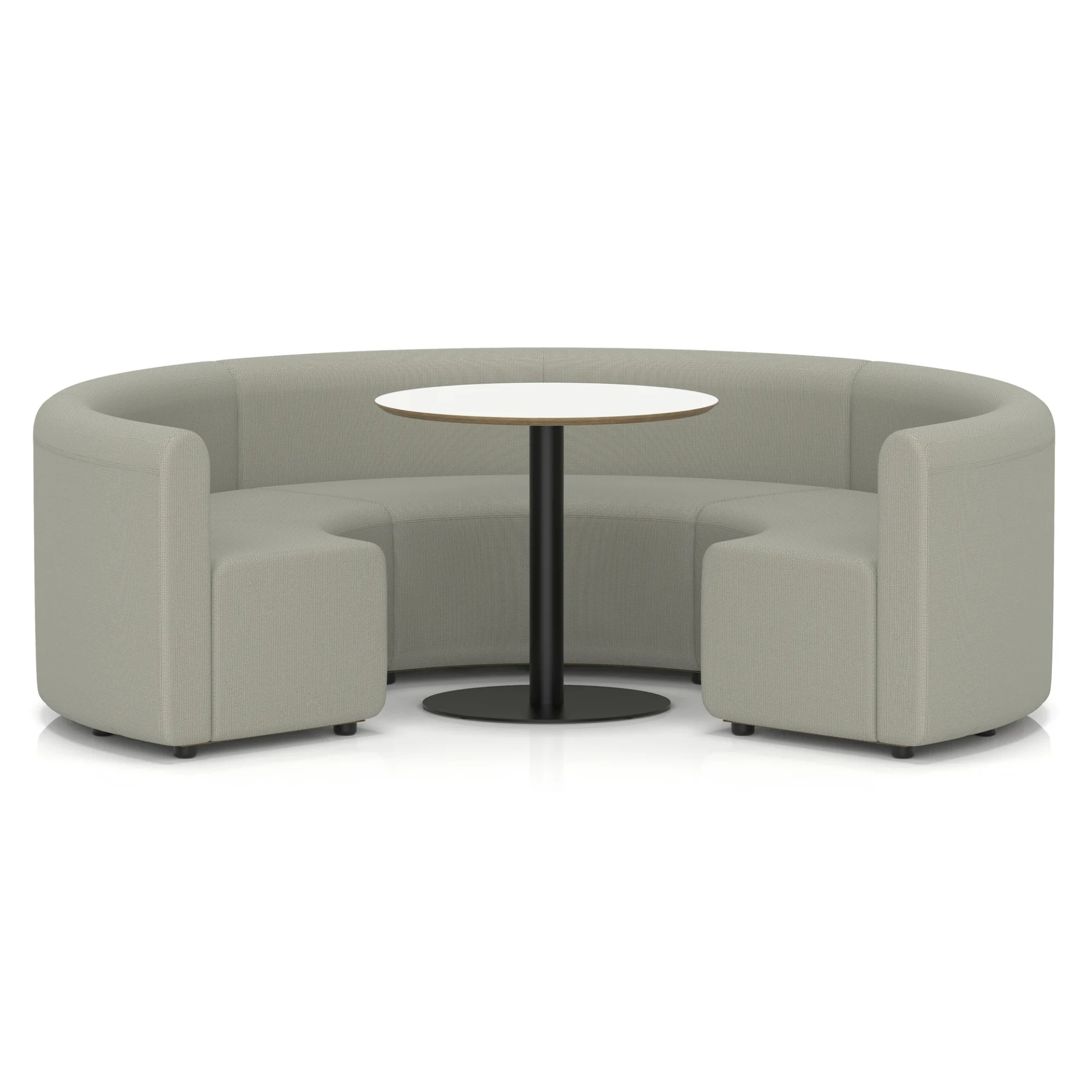 Mawsley Circular Booth Modular Office Seating Set