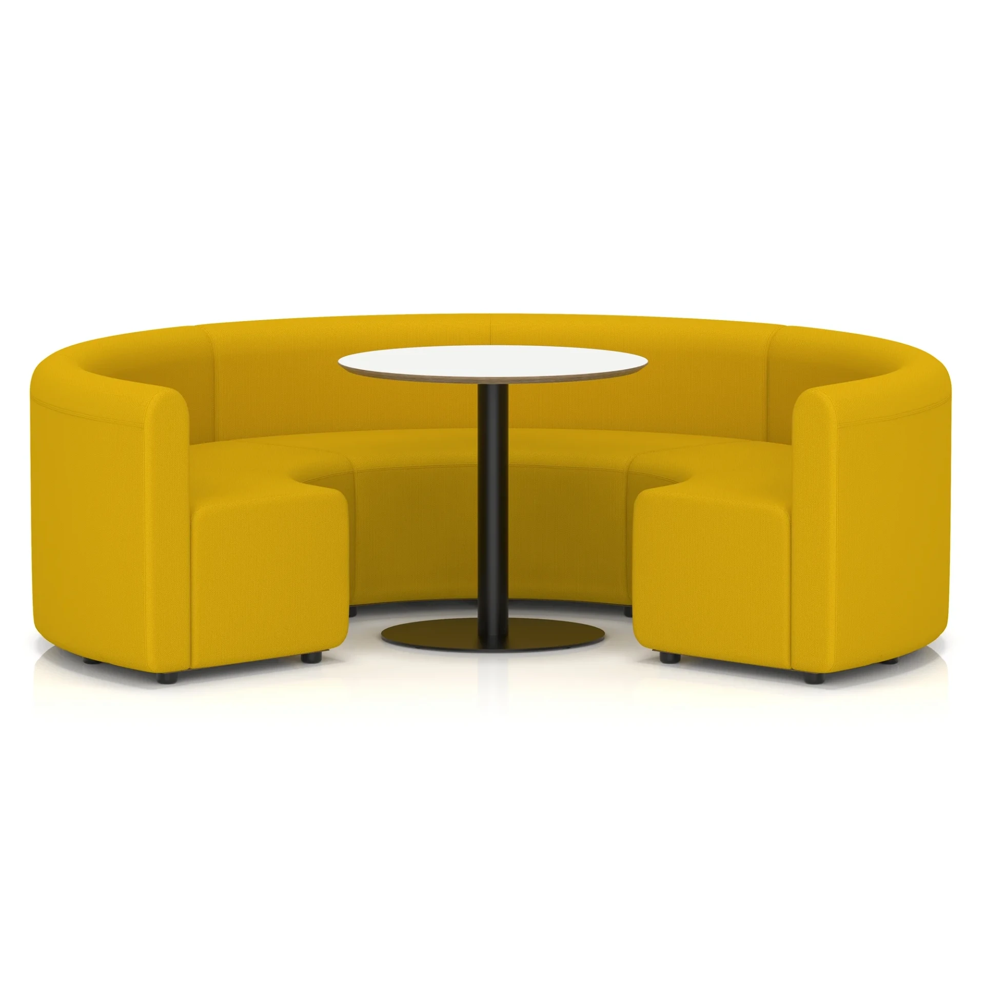 Mawsley Circular Booth Modular Office Seating Set