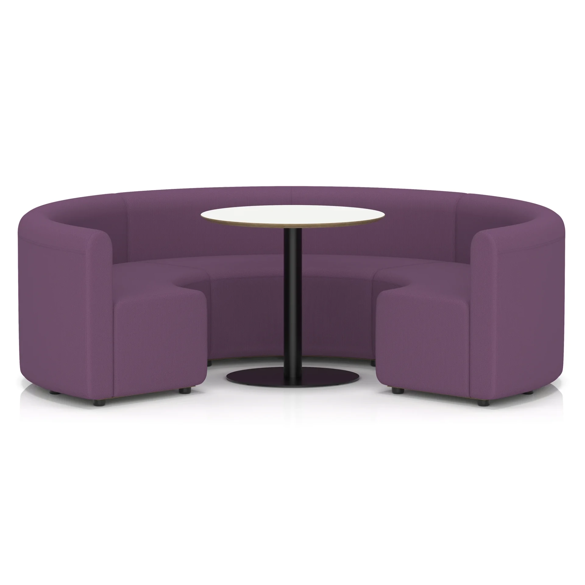 Mawsley Circular Booth Modular Office Seating Set