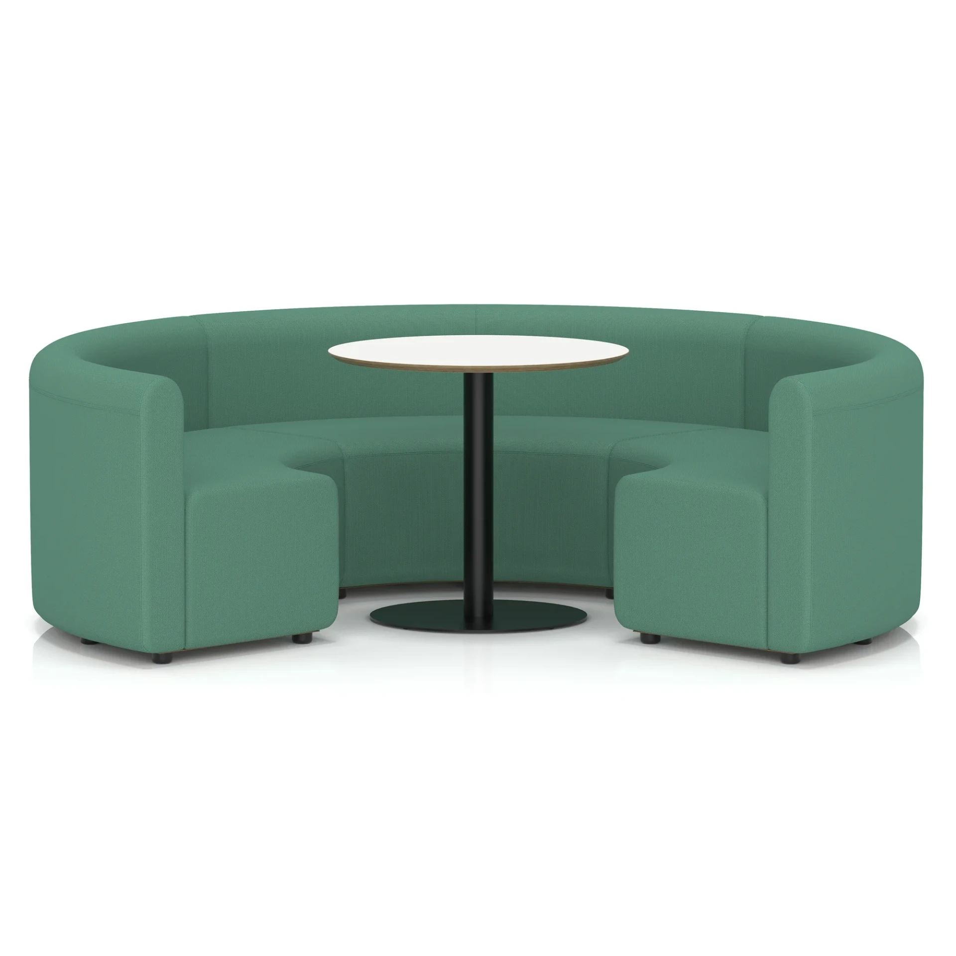 Mawsley Circular Booth Modular Office Seating Set