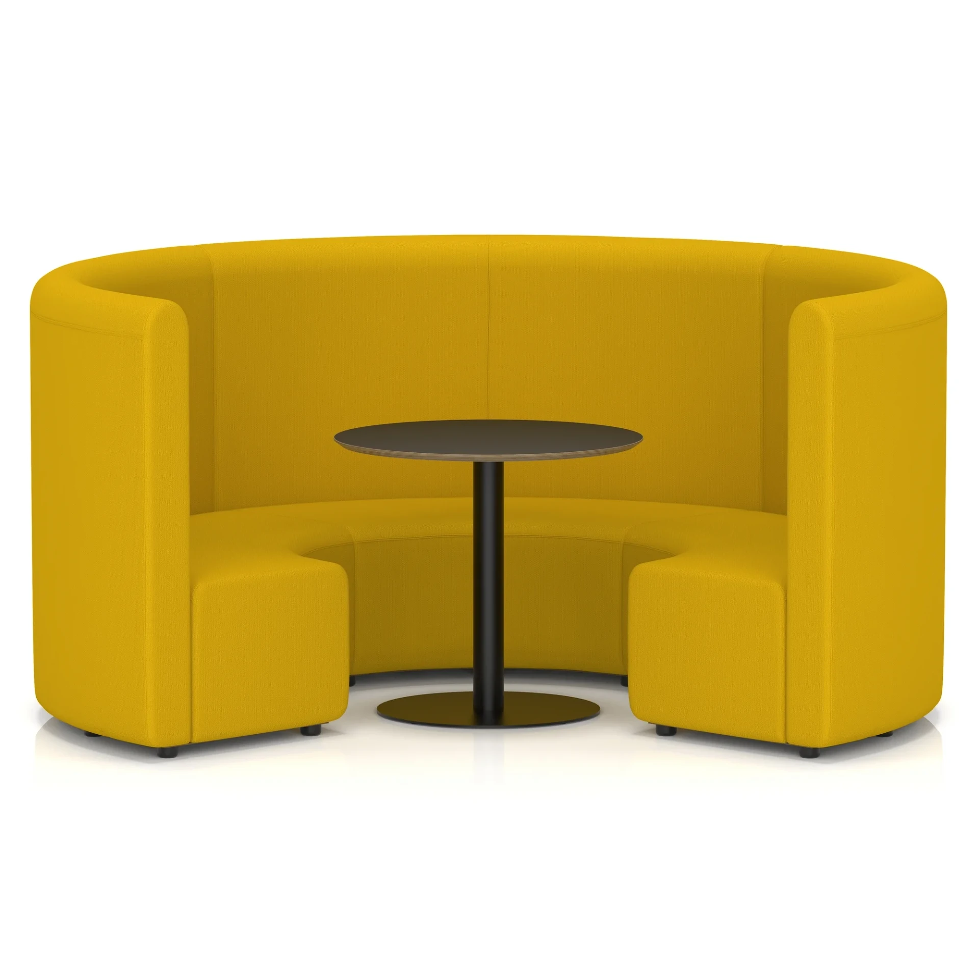 Mawsley Circular Booth Modular Office Seating Set