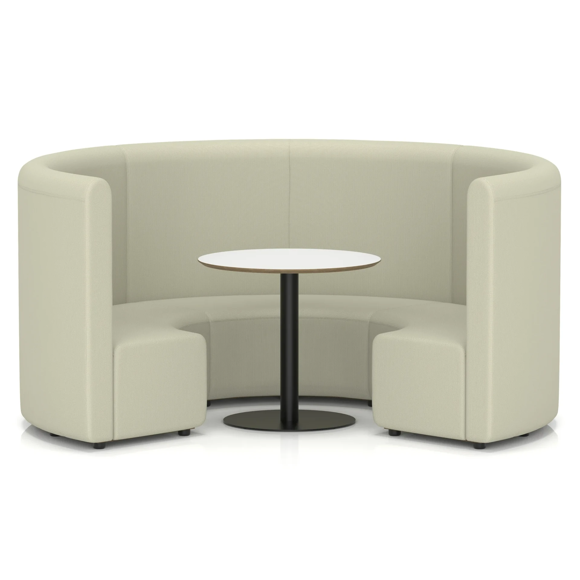 Mawsley Circular Booth Modular Office Seating Set