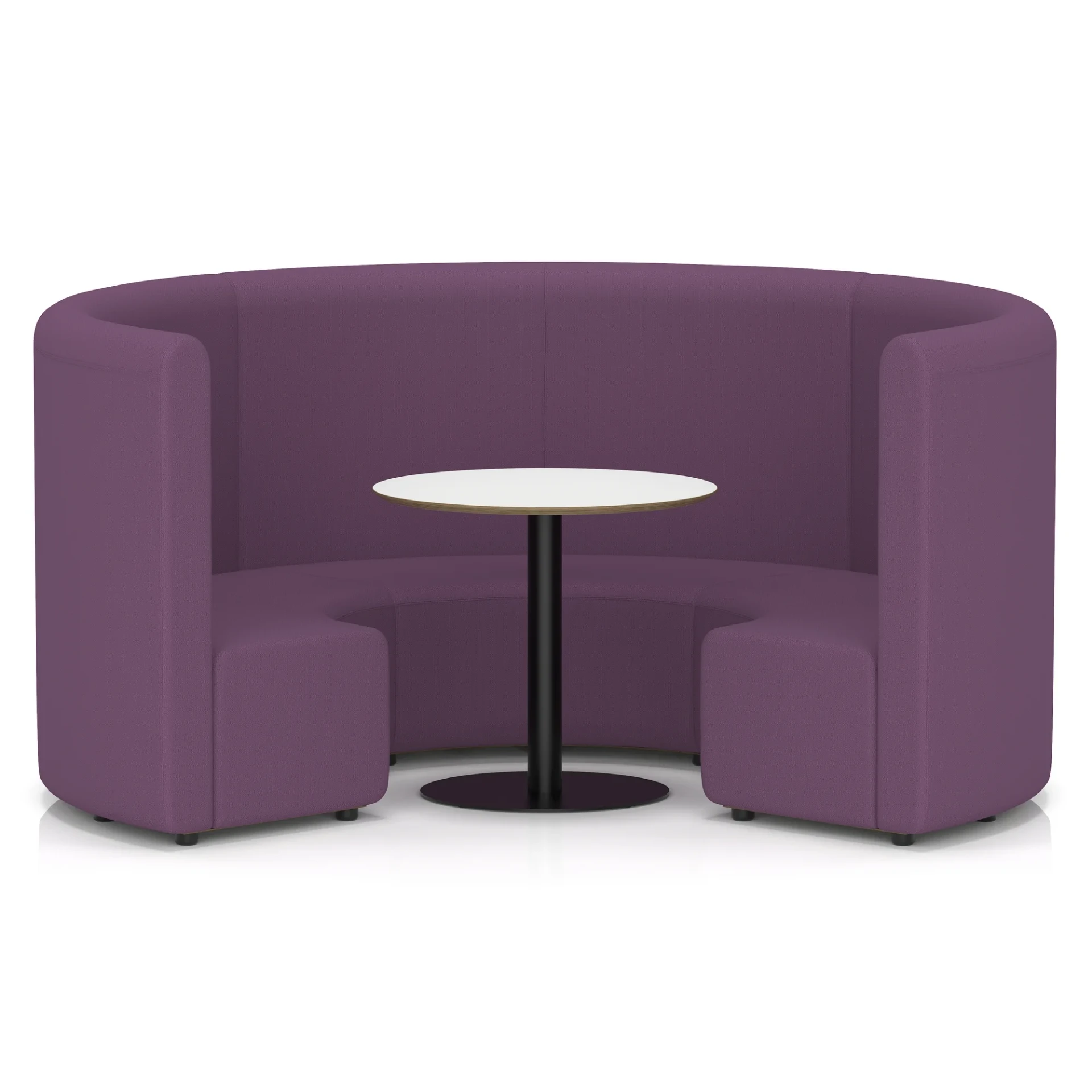 Mawsley Circular Booth Modular Office Seating Set