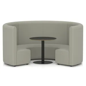 Mawsley Circular Booth Modular Office Seating Set
