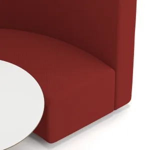 Mawsley Circular Booth Modular Office Seating Set