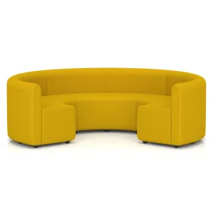 Mawsley Circular Booth Modular Office Seating Set