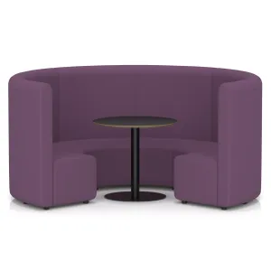 Mawsley Circular Booth Modular Office Seating Set