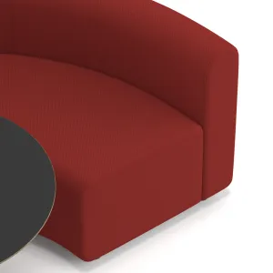 Mawsley Circular Booth Modular Office Seating Set