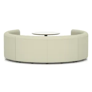 Mawsley Circular Booth Modular Office Seating Set
