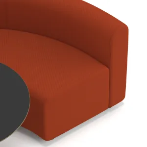 Mawsley Circular Booth Modular Office Seating Set