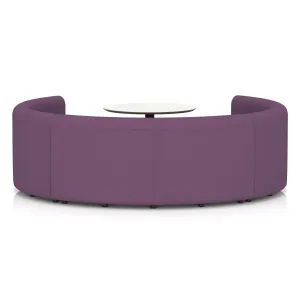Mawsley Circular Booth Modular Office Seating Set