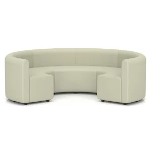Mawsley Circular Booth Modular Office Seating Set