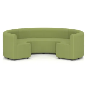 Mawsley Circular Booth Modular Office Seating Set