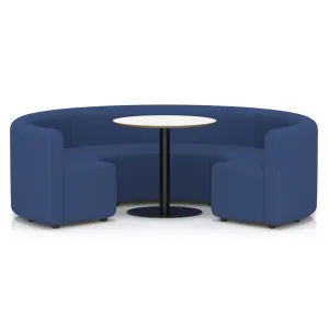 Mawsley Circular Booth Modular Office Seating Set