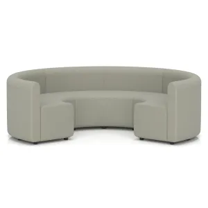 Mawsley Circular Booth Modular Office Seating Set