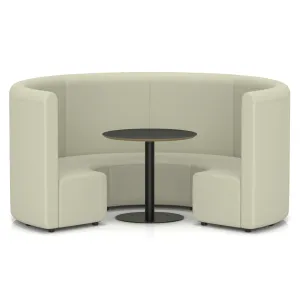Mawsley Circular Booth Modular Office Seating Set