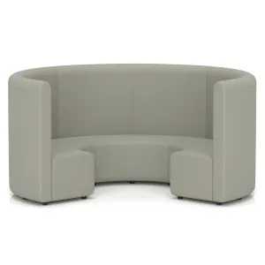 Mawsley Circular Booth Modular Office Seating Set