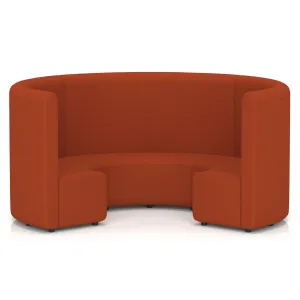 Mawsley Circular Booth Modular Office Seating Set