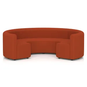 Mawsley Circular Booth Modular Office Seating Set