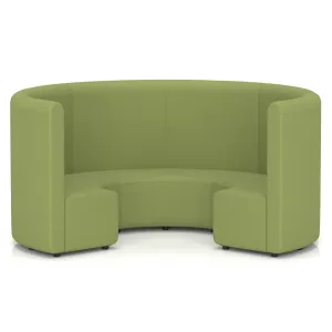 Mawsley Circular Booth Modular Office Seating Set