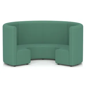Mawsley Circular Booth Modular Office Seating Set