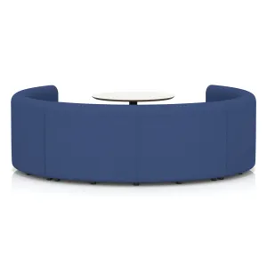 Mawsley Circular Booth Modular Office Seating Set