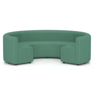 Mawsley Modular Seating Set Circular Booth - Low Back / None / Era Rest