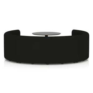 Mawsley Circular Booth Modular Office Seating Set