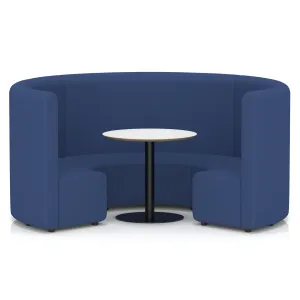 Mawsley Circular Booth Modular Office Seating Set
