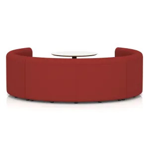 Mawsley Circular Booth Modular Office Seating Set
