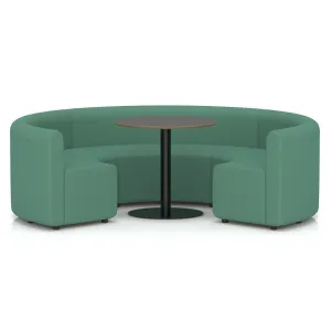 Mawsley Circular Booth Modular Office Seating Set