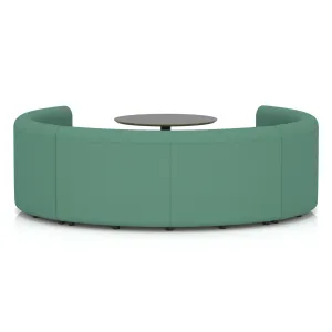 Mawsley Circular Booth Modular Office Seating Set