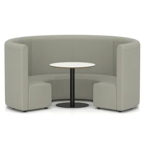 Mawsley Circular Booth Modular Office Seating Set