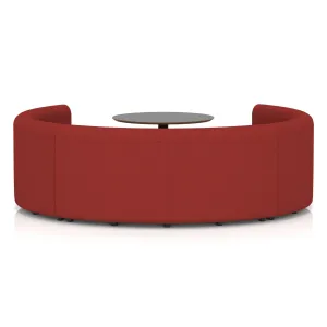 Mawsley Circular Booth Modular Office Seating Set