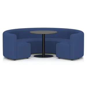Mawsley Circular Booth Modular Office Seating Set