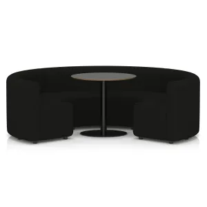 Mawsley Circular Booth Modular Office Seating Set