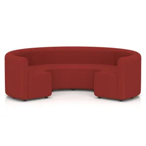 Mawsley Circular Booth Modular Office Seating Set