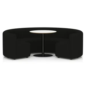 Mawsley Circular Booth Modular Office Seating Set