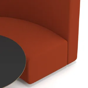 Mawsley Circular Booth Modular Office Seating Set