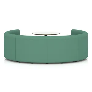 Mawsley Circular Booth Modular Office Seating Set