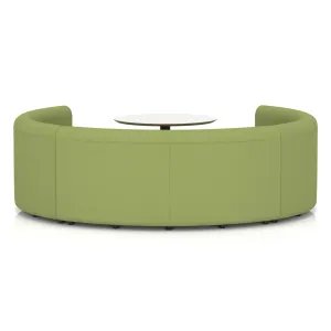 Mawsley Circular Booth Modular Office Seating Set