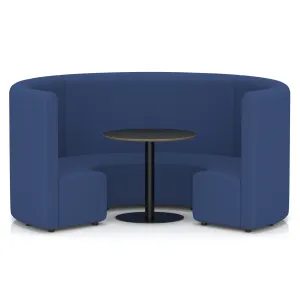 Mawsley Circular Booth Modular Office Seating Set